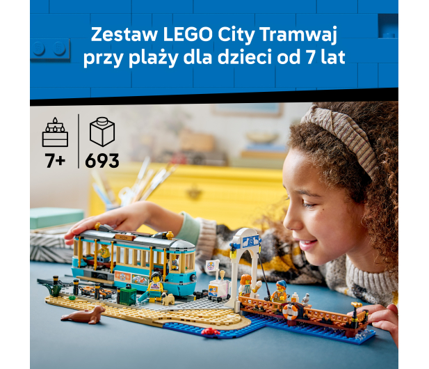 LEGO CITY 60506 Tramwaj przy plaży - 1529821 - zdjęcie 4
